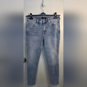 True Religion Jennie Curvy High Rise Super Skinny Crystal Jeans